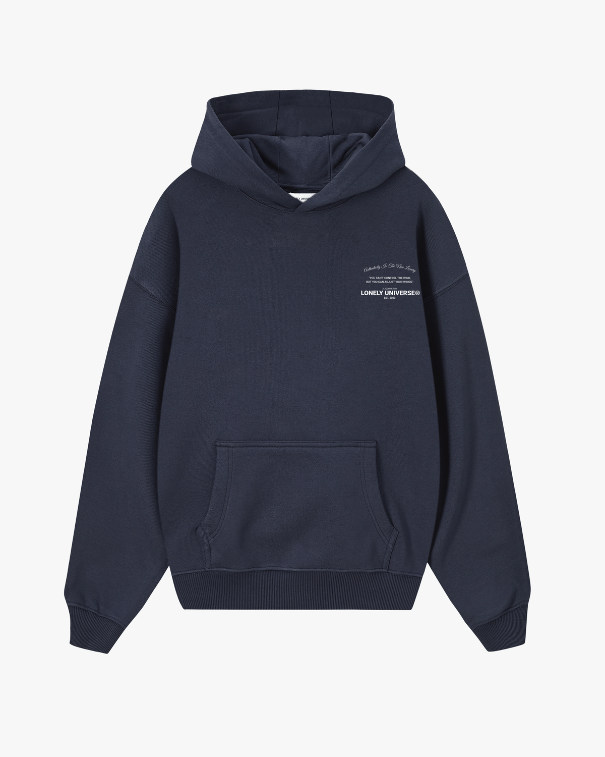 JET HOODIE NAVY - LONELY UNIVERSE®